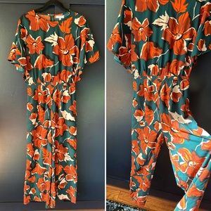 Floral jumper one piece by BaeVely